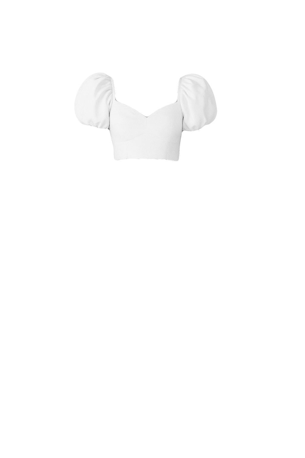 Crop Puff Sleeve.png Top